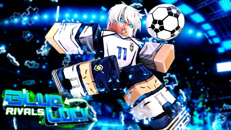 Roblox 공식 Blue Lock Rivals 경기 장면 썸네일