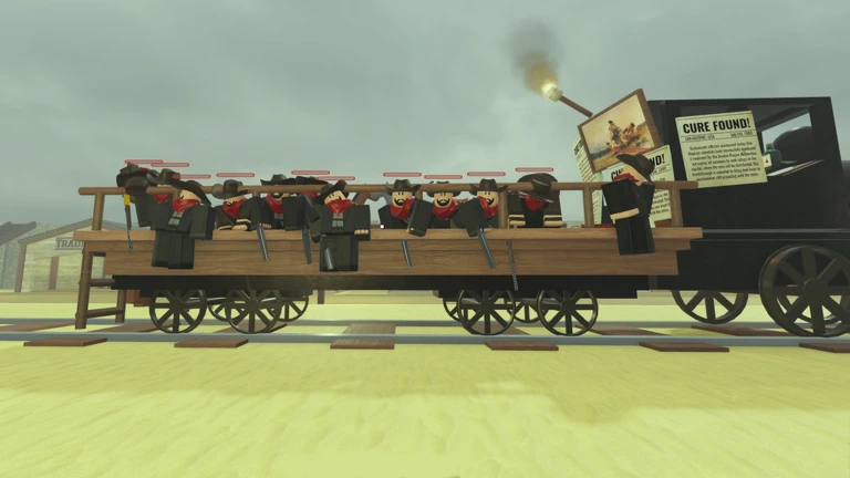 Roblox 공식 Dead Rails 생존 게임 이미지
